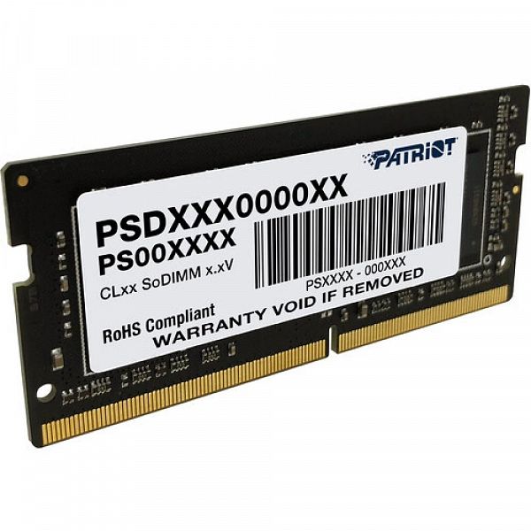 Patriot Signature Line 4GB DDR4-2666 SODIMM PC4-21300 CL19, 1.2V