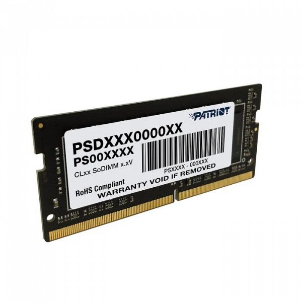 Patriot Signature Line 8GB DDR4-3200 SODIMM PC4-25600 CL22, 1.2V