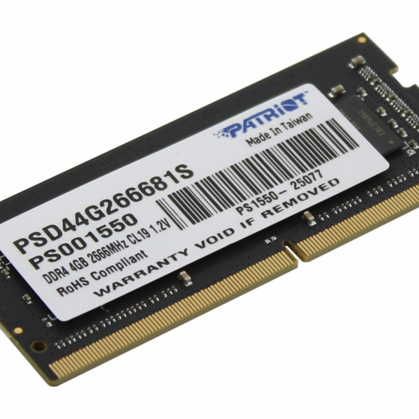 Patriot Signature Line 8GB DDR4-3200 SODIMM PC4-25600 CL22, 1.2V