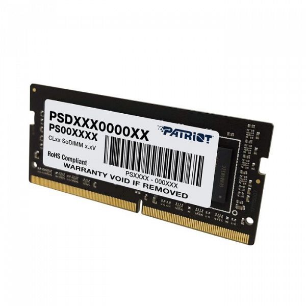 Patriot Signature Line 8GB DDR4-3200 SODIMM PC4-25600 CL22, 1.2V