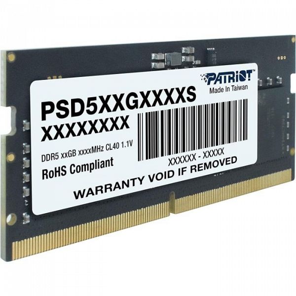 Patriot Signature Line 8GB DDR5-5600 SODIMM CL46, 1.1V