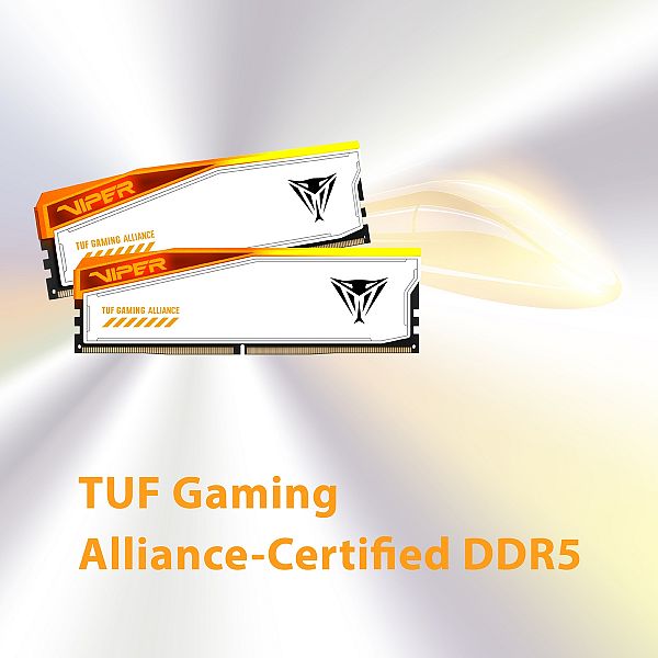  Patriot Viper Elite 5 RGB TUF Kit 32GB (2x16GB) DDR5-6000 DIMM PC5-48000 CL36, 1.35V