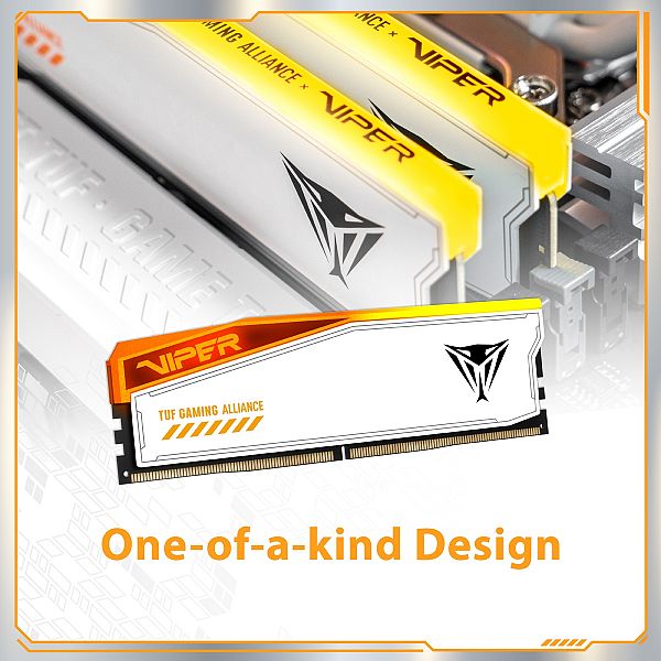  Patriot Viper Elite 5 RGB TUF Kit 32GB (2x16GB) DDR5-6000 DIMM PC5-48000 CL36, 1.35V