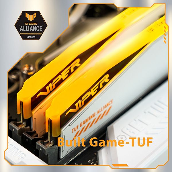  Patriot Viper Elite 5 RGB TUF Kit 32GB (2x16GB) DDR5-6000 DIMM PC5-48000 CL36, 1.35V