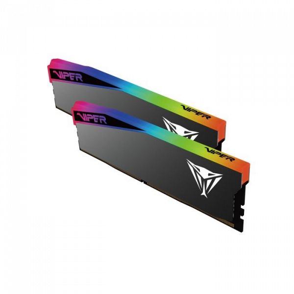 Patriot Viper Elite 5 Ultra RGB Kit 32GB (2x16GB) DDR5-6400 DIMM CL32, 1.4V