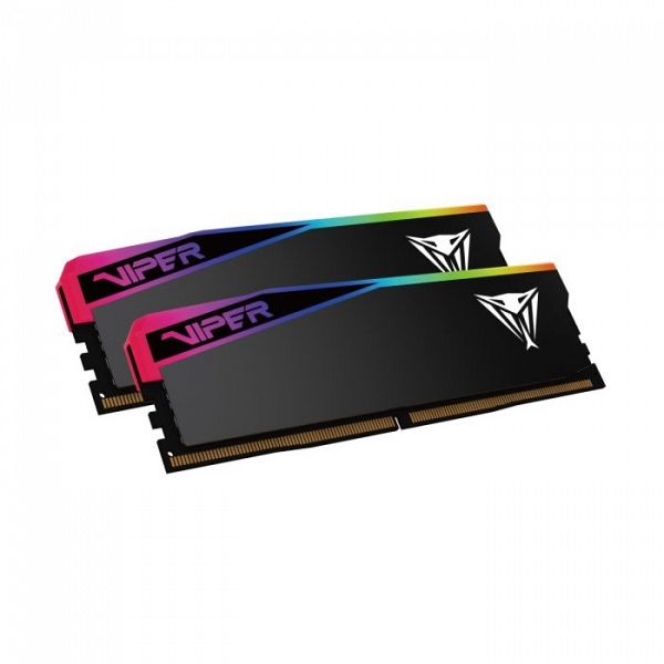 Patriot Viper Elite 5 Ultra RGB Kit 32GB (2x16GB) DDR5-6400 DIMM CL32, 1.4V