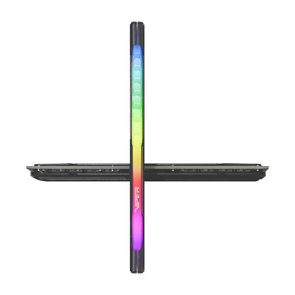 Patriot Viper Steel RGB Kit 16GB (2x8GB) DDR4-3200 DIMM PC4-25600 CL18, 1.35V