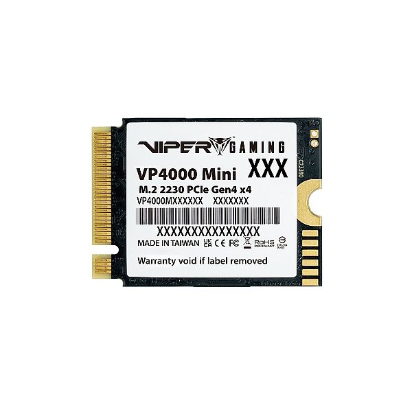  Patriot Viper VP4000 Mini 1TB M.2 2230 PCIe Gen4 x4