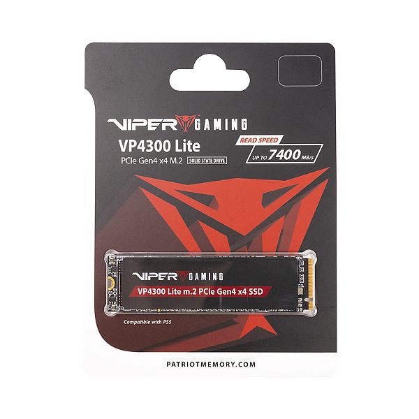 Patriot Viper VP4300 Lite 2TB M.2 NVMe PCIe Gen4 x4