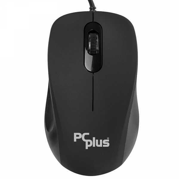 PCplus M10L USB laserska črna miška