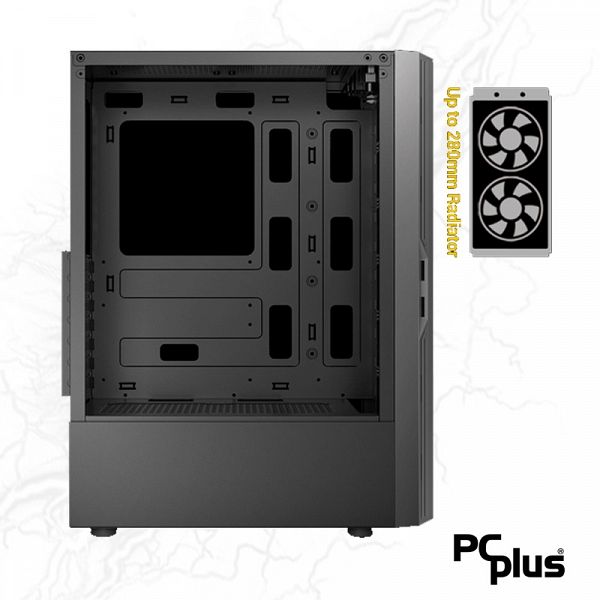 PCPLUS Storm i5-12400F 16GB 1TB NVMe SSD GeForce RTX 3060 OC 12GB RGB gaming namizni računalnik