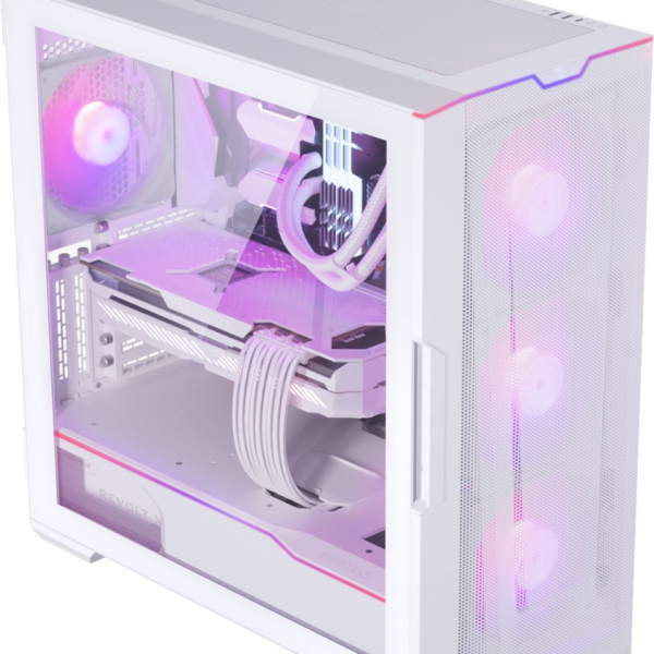 PHANTEKS ECLIPSE G500A TEMPERED GLASS D-RGB LED ATX belo ohišje