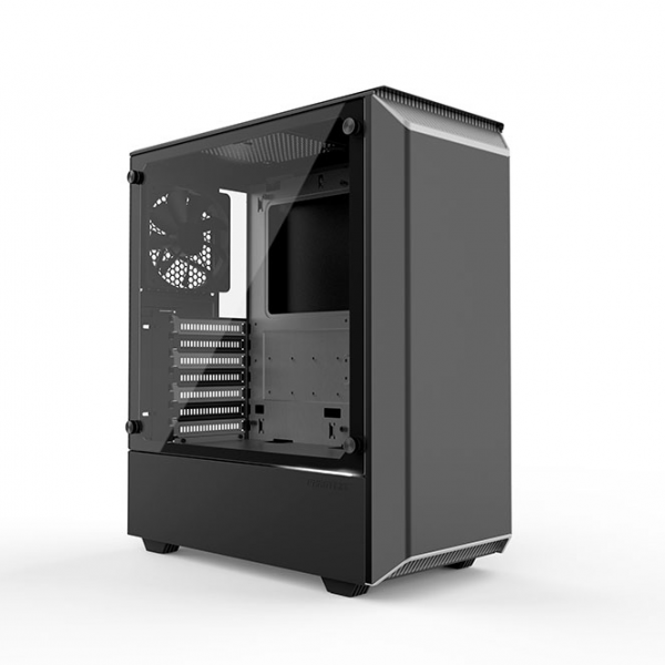 PHANTEKS ECLIPSE P300 TEMPERED GLASS USB3 ATX črno/rdeče ohišje