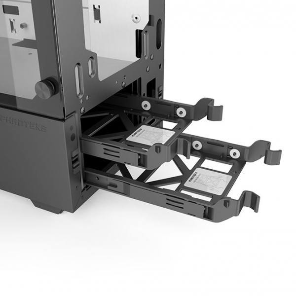 PHANTEKS ECLIPSE P300 TEMPERED GLASS USB3 ATX črno/rdeče ohišje