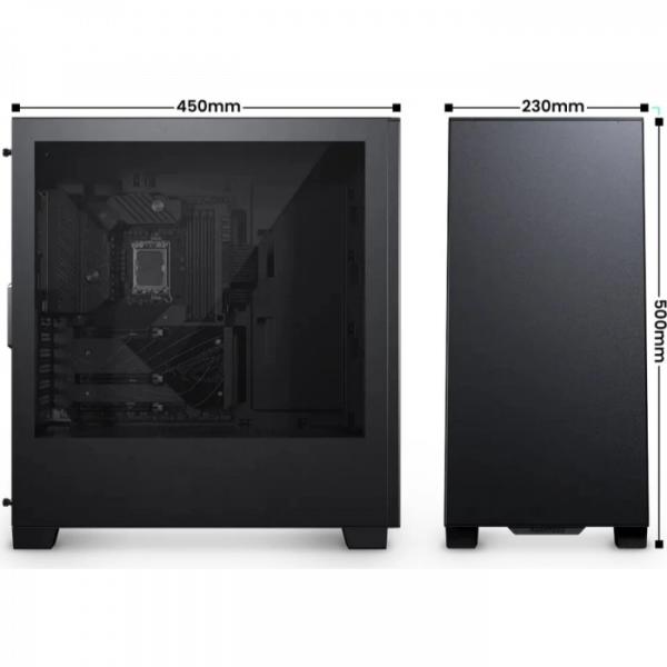 PHANTEKS XT Silent E-ATX črno ohišje