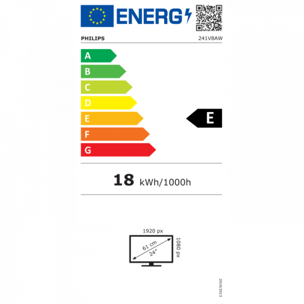 Philips 23,8 241V8AW IPS FHD 75Hz monitor