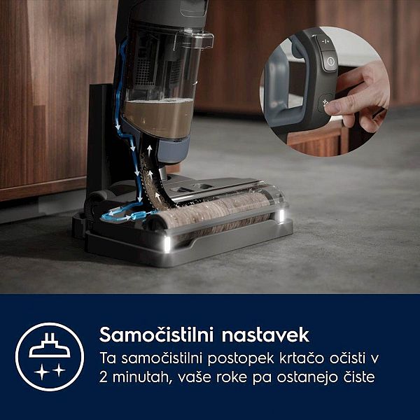 Pokončni mokro-suhi sesalnik Electrolux EW81U3DB