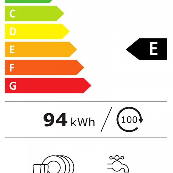 Pomivalni stroj Electrolux E52SE100SW, bel