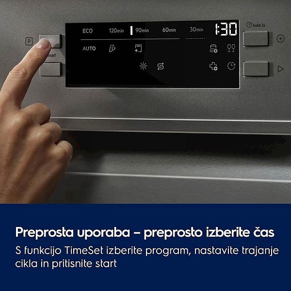 Pomivalni stroj Electrolux E52SE100SW, bel