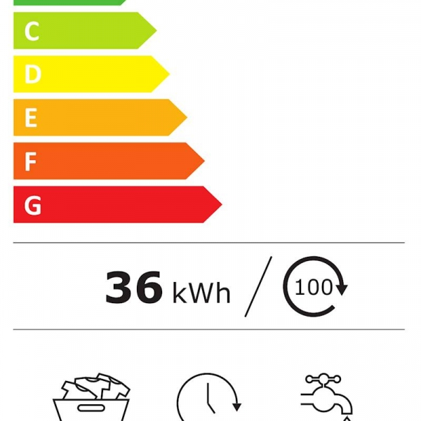 Pralni stroj Electrolux EW7F3614SUE. 10 kg, para