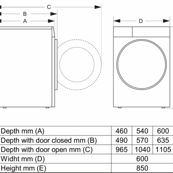 Pralni stroj WG614A4P1