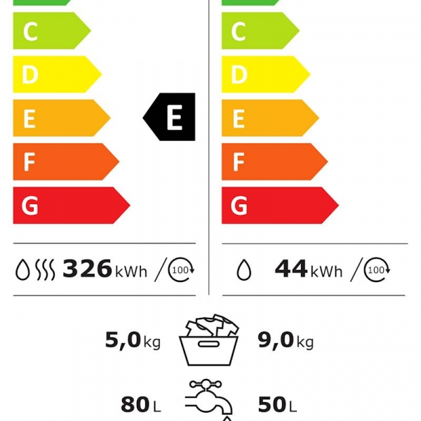 Pralno sušilni stroj Samsung WD90DG6G94BKU4, slim, 9+5 kg