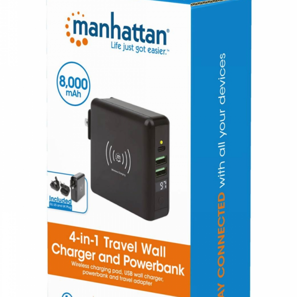 Prenosna baterija Powerbank 8.000 mAh MANHATTAN