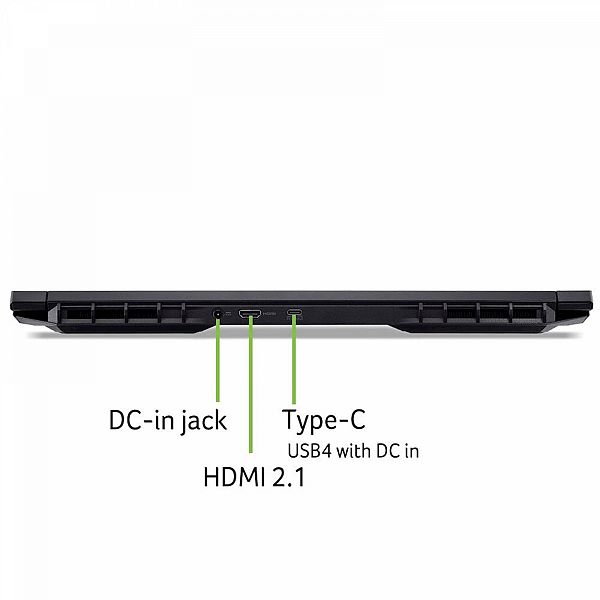 Prenosnik ACER Nitro 17 ANV17-41-R541 R7-260/32GB/SSD 1TB/17,3''QHD IPS 165Hz/RTX 5060/W11