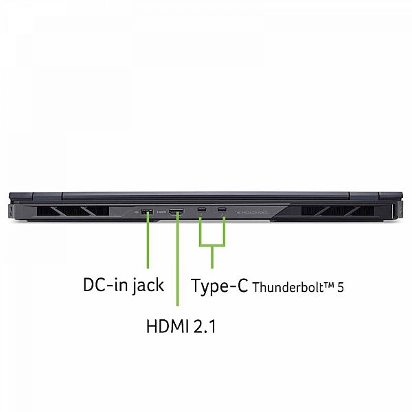 Prenosnik ACER PH18-73-99ZZ Ultra 9 275HX/64GB/SSD 2TB/18'' WQXGA 250Hz/RTX 5080/W11P/AI