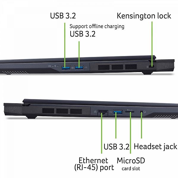 Prenosnik ACER PHN16-73-959A Ultra 9 275HX/32GB/SSD 1TB/16'' WQXGA 240Hz/RTX 5070 Ti 12GB/W11/AI