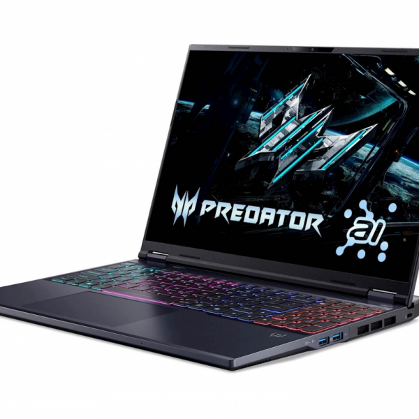 Prenosnik ACER PHN16-73-959A Ultra 9 275HX/32GB/SSD 1TB/16'' WQXGA 240Hz/RTX 5070 Ti 12GB/W11/AI