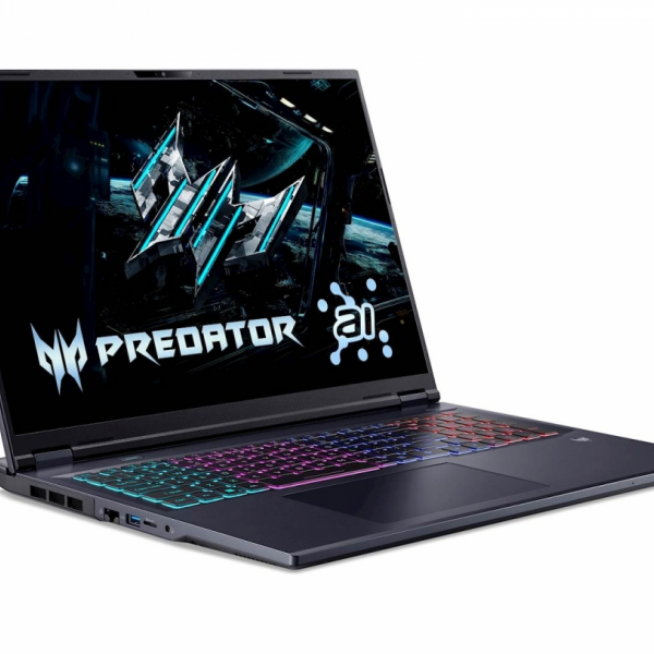 Prenosnik ACER PHN18-72-90M6 Ultra 9 275HX/32GB/SSD 1TB/18'' WQXGA 250Hz/RTX 5070 Ti 12GB/NoOS/AI