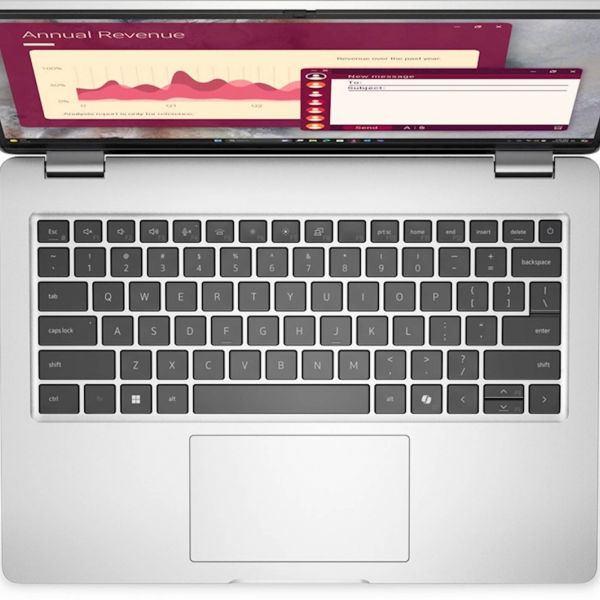 Prenosnik DELL Pro 14 (PC14250) Ultra 7 255U/32GB/SSD 512GB/UMA/W11Pro