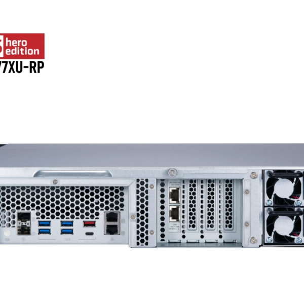 QNAP NAS 2U rack strežnik za 12 diskov, 32GB ram, 10Gb mreža,