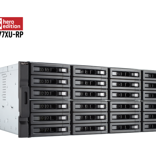 QNAP NAS 4U strežnik za 24 diskov, 32GB ram, 10GbE mreža