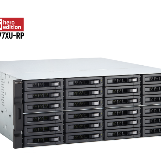 QNAP NAS 4U strežnik za 24 diskov, 32GB ram, 10GbE mreža