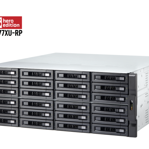 QNAP NAS 4U strežnik za 24 diskov, 32GB ram, 10GbE mreža