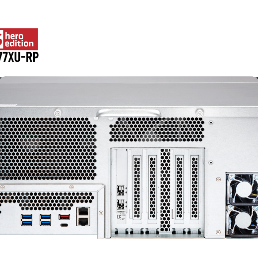 QNAP NAS 4U strežnik za 24 diskov, 32GB ram, 10GbE mreža