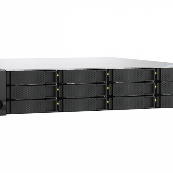 QNAP NAS strežnik za 12 diskov, 2U, Xeon, 32GB ram, 2x 10GbE SFP+