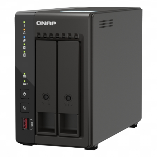 QNAP NAS strežnik za 2 diskA, 8GB ram, 2,5GbE mreža 