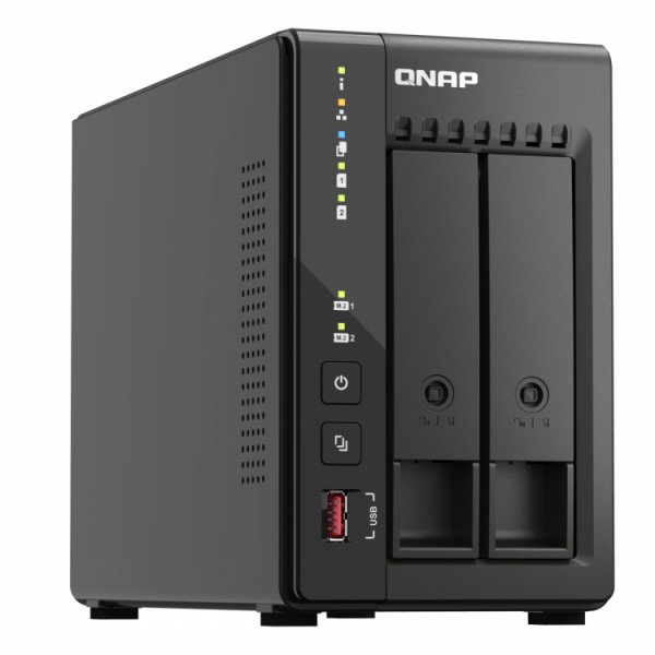 QNAP NAS strežnik za 2 diska, 8GB ram, 2,5Gb mreža