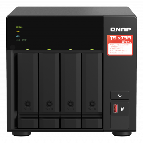 QNAP NAS strežnik za 4 diske, 8GB ram, 2x 2.5Gb mrežo