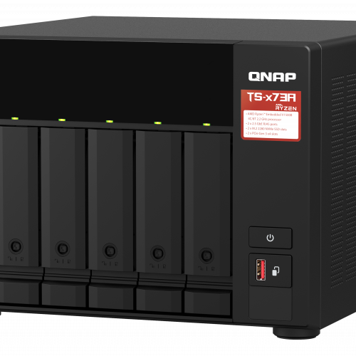 QNAP NAS strežnik za 6 diskov,  8GB ram, 2x 2.5GbE mrežo