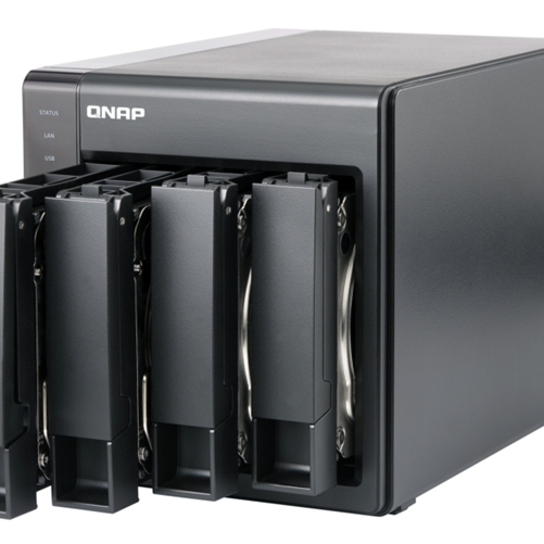 QNAP NAS strežnik za 4 diske, 2GB ram, 2x 1Gb mreža