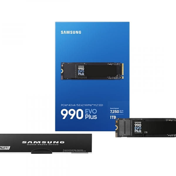 Samsung 1TB 990 EVO Plus M.2 80mm PCI-e 5.0 x2 NVMe, V-NAND