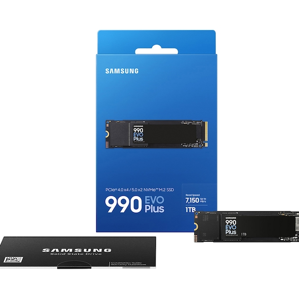 Samsung 1TB 990 EVO Plus M.2 80mm PCI-e 5.0 x2 NVMe, V-NAND