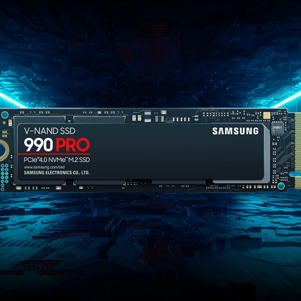 Samsung 1TB 990 PRO SSD M.2 80mm PCI-e 4.0 x4 NVMe