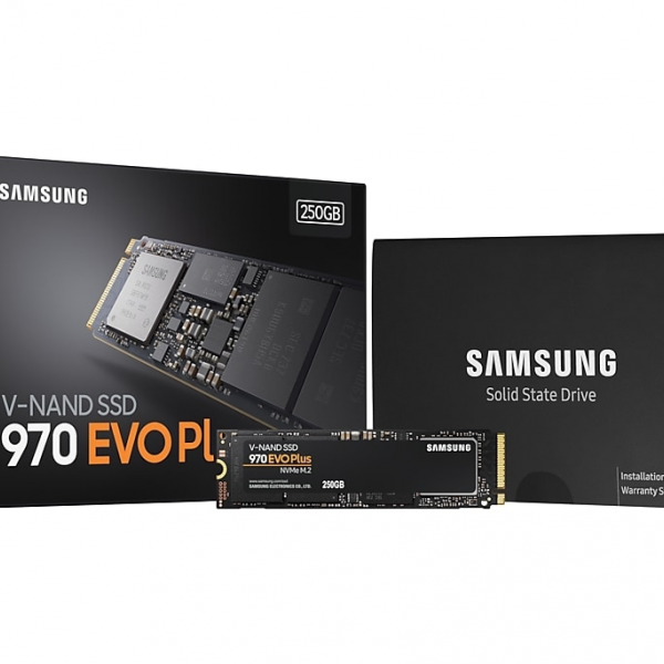 Samsung 250GB 970 EVO Plus SSD NVMe M.2 disk