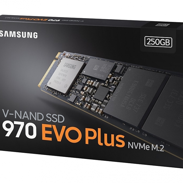 Samsung 250GB 970 EVO Plus SSD NVMe M.2 disk