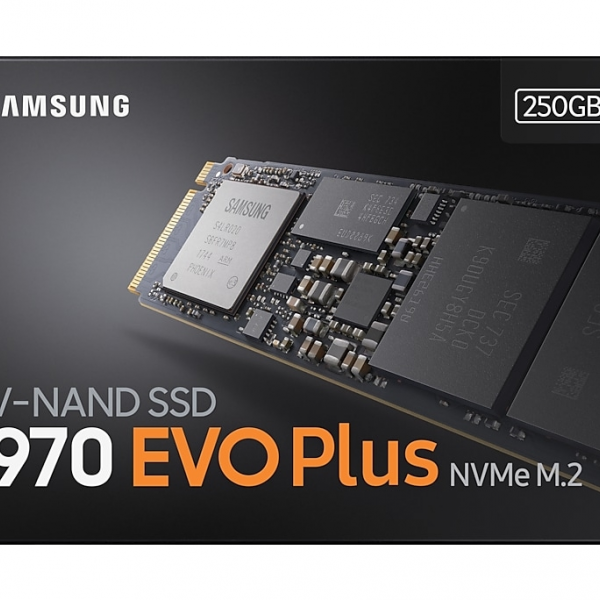 Samsung 250GB 970 EVO Plus SSD NVMe M.2 disk